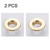 Tappo di troppopieno Nero Argento Oro Bronzo Vintage Ottone Lavabo da Bagno Rubinetto Lavandino Con Anello a Sei Piedi Inserto Sostituzione