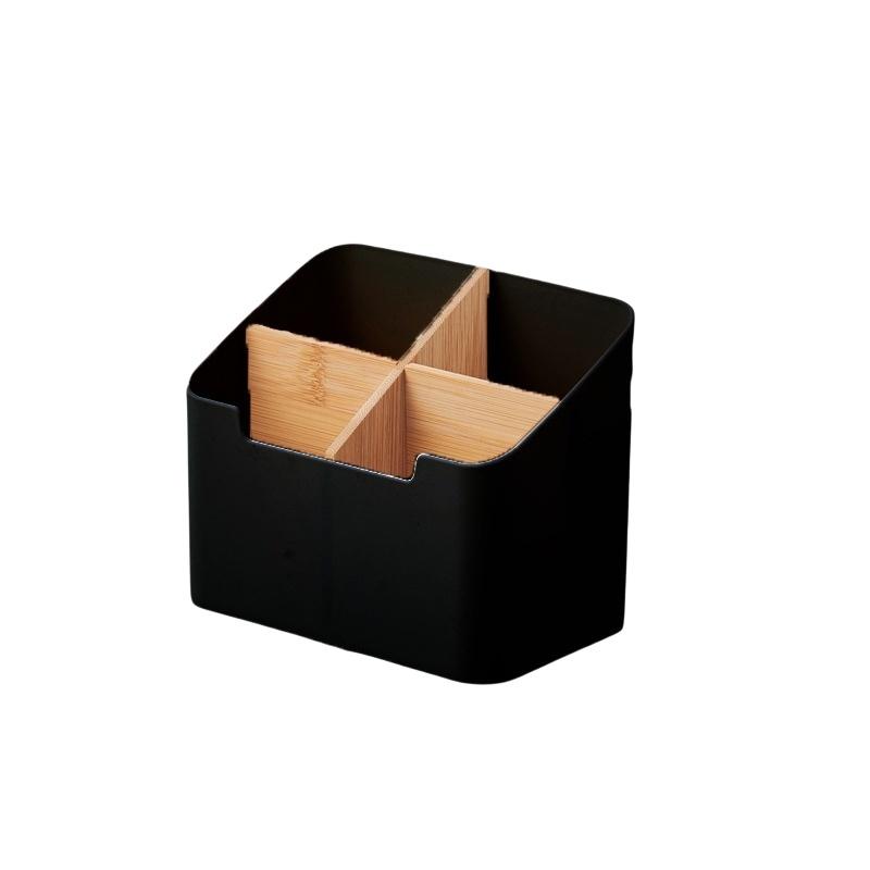 Plastic Desktop For Remote Controls Tissues Storage Box Cosmetics Office Supplies Living Room Organization