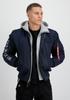 Зимняя куртка Alpha Industries Ma-1 D-tec Se Jacket (133104) blau