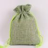 Drawstring Linen Jewelry Gift Bag - Composite Linen Storage Bag Available