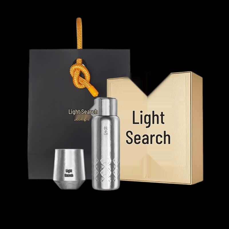 Pure Titanium Insulated Stew & Tea Cup Gift Set