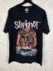 Early 00s Slipknot Back Tattoo Faces Nu Metal Band T-Shirt Black Size M Unisex T-Shirt
