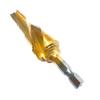 Industrial Grade Step Drill Bits Impact 1/4 Inch Hex Shank High Speed Steel Metal Drill Bits for Wood Hole Drilling