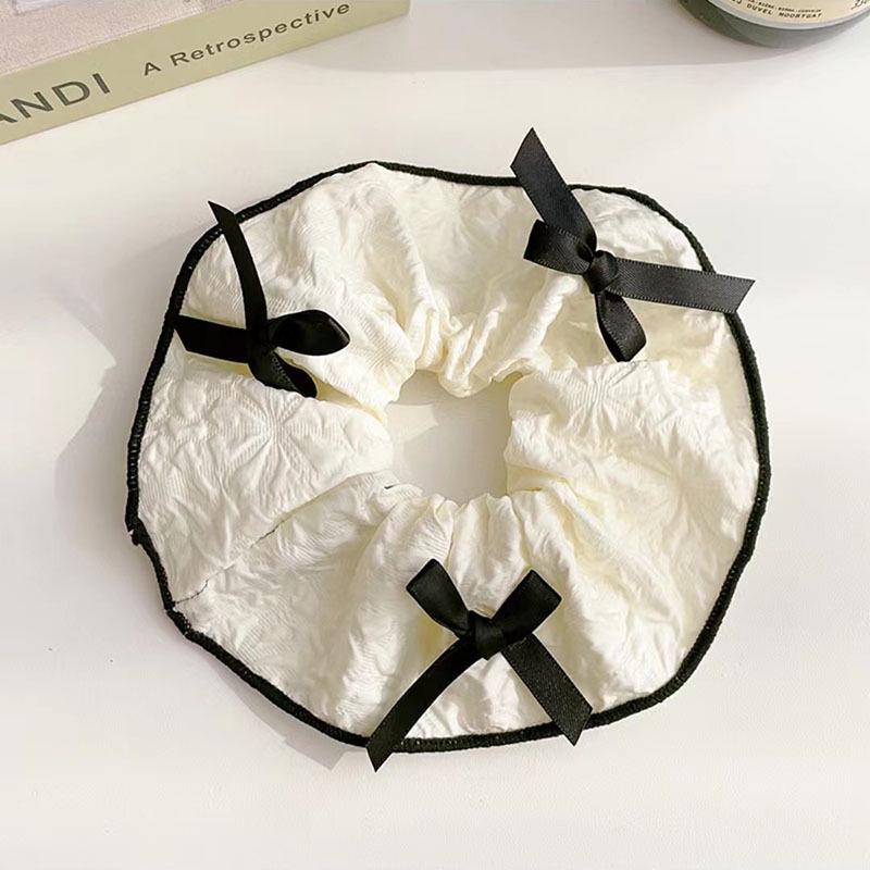Zhao Lusi Korean Style Double Layer Lace Flower Hair Tie