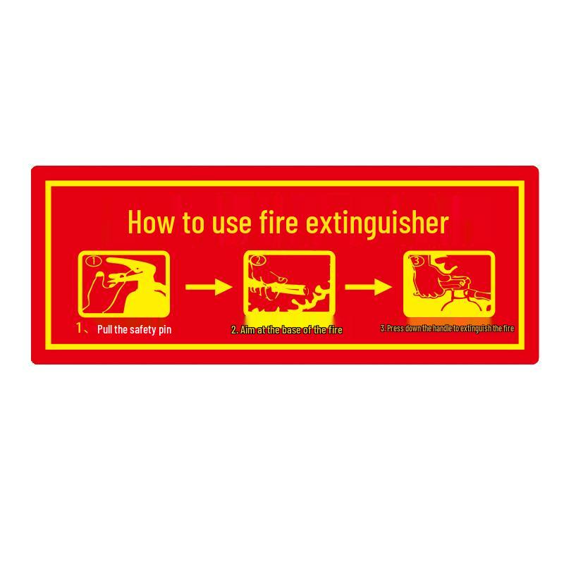 AnYi Industrial Safety Warning Sticker 36x14cm