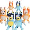 Peluche Blueyed Dog Bingo Family Plush Toy Cartoon Dog Soft Stuffed Animals Dolls Christmas Gifts Family Blue-Y Bingo!!!!