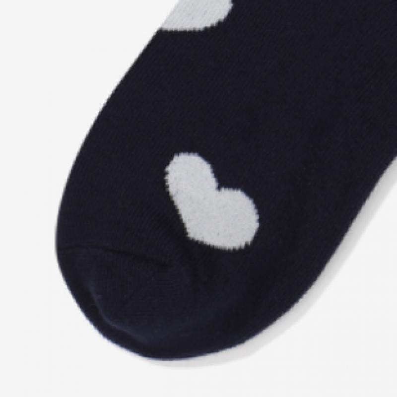 [fila Kids] All Over Heart Pattern Long Neck Socks  Fk3scf5356f Did  q0zFk3scf5356fDid