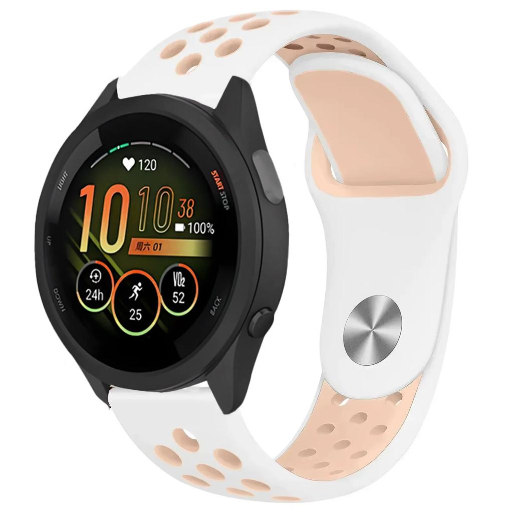 20mm 22mm 18mm Silicone Strap For Garmin Forerunner 265 55 965 165 255 Music/Venu 3/2 Bracelet Band For Garmin Vivoactive 5 Belt