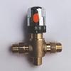 Thermostatic 4-Point Full Copper Anti-Scald Mixing Valve for Solar Water Heaters