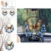 Decorative Angel 2d Wings Acrylic Fairy Hanging Charm For Car Playful Touch Cartoon