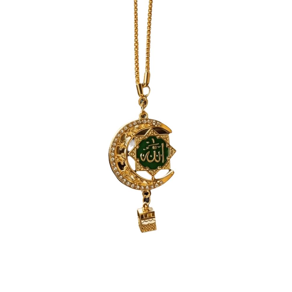 Ornamente Exquisite pentru Interiorul Vehiculelor Ornamente Premium pentru Mașini Agățate Ornament Islamic pentru Mașină Halloween