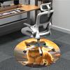 1pc Lion Cub Chair Carpet for Office Non-Slip, Lightweight, Machine Washable Rug for Office, Room - Holiday Decoryy251016018