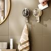1Pc Powerful Suction Cup Hooks Vacuum Reusable Shower Hooks Traceless Kitchen Bathroom Robe Coat Towels Organizer Hook Access