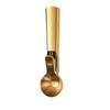 Premium Large Ice Cream Scoop with Trigger Golden Ice Scoop Icecream Metal Scooper Du D9N5