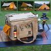 Super Large Capacity Outdoor Foldable Storage Bag Waterproof Camping Tactical Bag for Picnic Kitchenware Tools