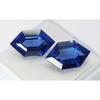 Flawless Sapphire Blue 19 Ct Fancy Shape Natural Loose Gemstone Pair CERTIFIED A-1653