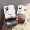 Realme8Pro 5G Mobile Phone Case Niche Landscape Art Girlfriend Small Fresh Snow Mountain Retro