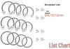 Versatile Piercing Jewelry Set: Nose Rings, Lip Studs, Tongue Rings
