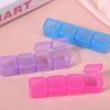 Nail Art Storage Box 24compartment Slot Organizer Storage Beads Container Adjustable Jewelry Storage Box Rectangle Case TMZ