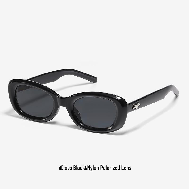 Women's Nylon Polarized Sunglasses: High-End, Face-Slimming, UV & HD Eye Protection