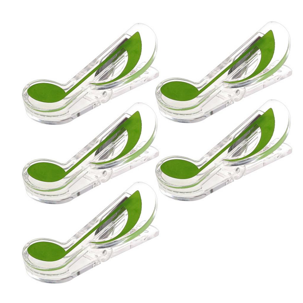 Book Paper Sheet Clip Big Size Spring Score Funny Music Paper Folder Clip Decor Musical Notation Clip Music Page Holder