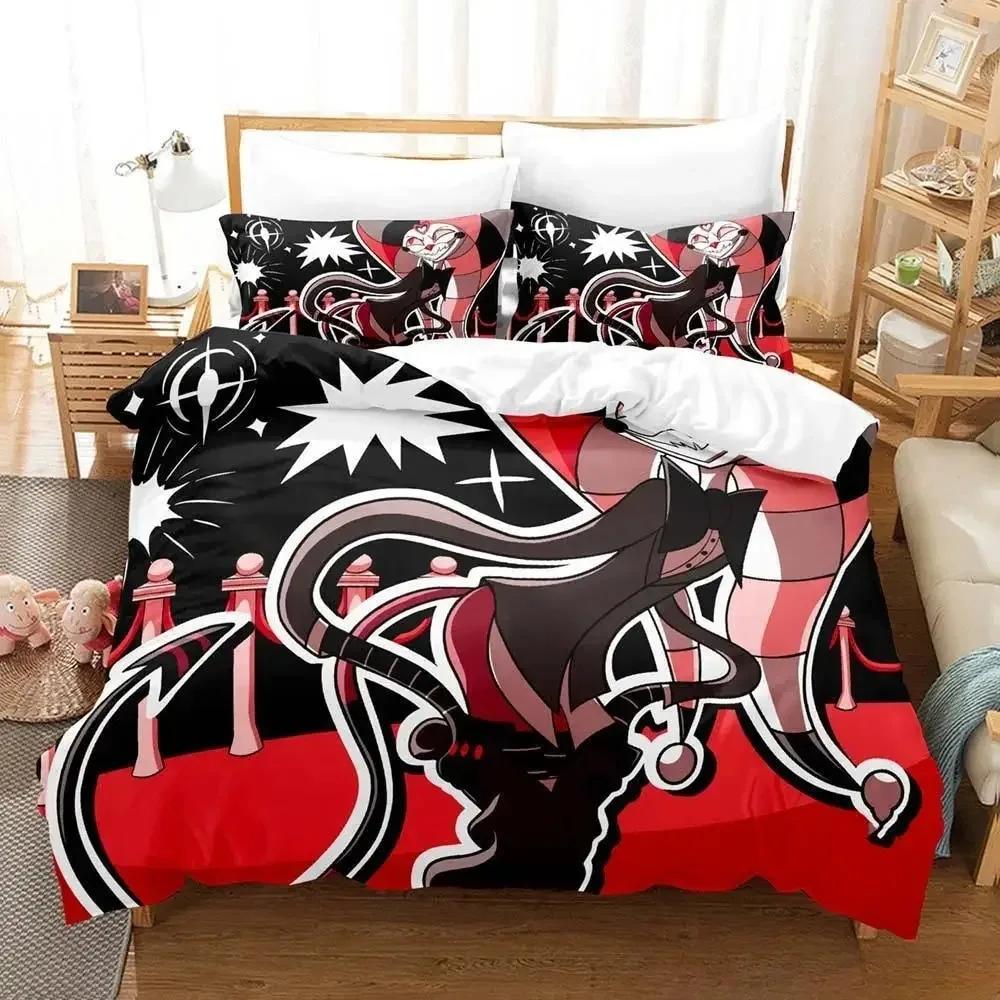 Comforter 3D Print Fizzarolli Boss Bedding Set Single Twin Full Queen King Size Bed Set Adult Kid Bedroom S Anime Game Bed
