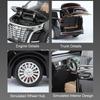 1:24 Scale Denza D9 AITO M9 Alloy Models Toys Diecast Cars 6 Doors Opened Miniature MPV Business Vehicles for Kids Birthday Gift