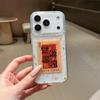 Year Of The Horse Mobile Phone Case Is Suitable For Apple 17 Pro Transparent Gold Foil, And The Wealth Is Rolling In. Iphone16 Makes