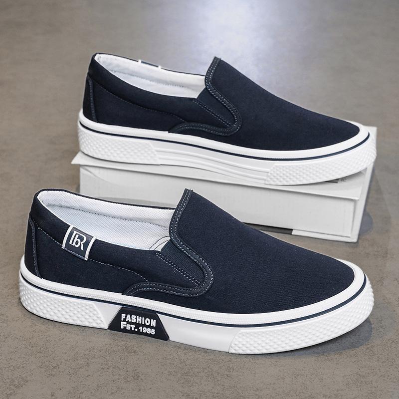 Canvas Summer New Men's Casual Daily Versatile Sports Breathable Flat Baseplate Shoes Men's Shoes