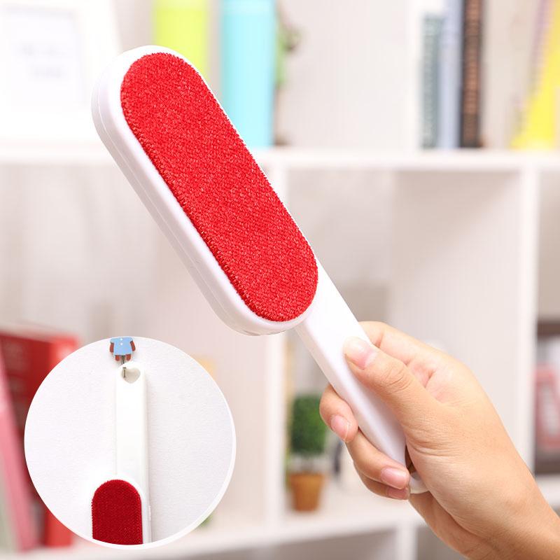 Clothes Lint Remover Reusable Pet Cat Hair Fur Roller Brush Reusable Static Dusting Cleaning Brushes Manual Cleaner Tool