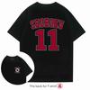2025 Summer Cotton Slam Dunk T-shirt Japanese Anime Harajuku Sports Short Sleeve Top Printed Streetwear Men and Women Couples