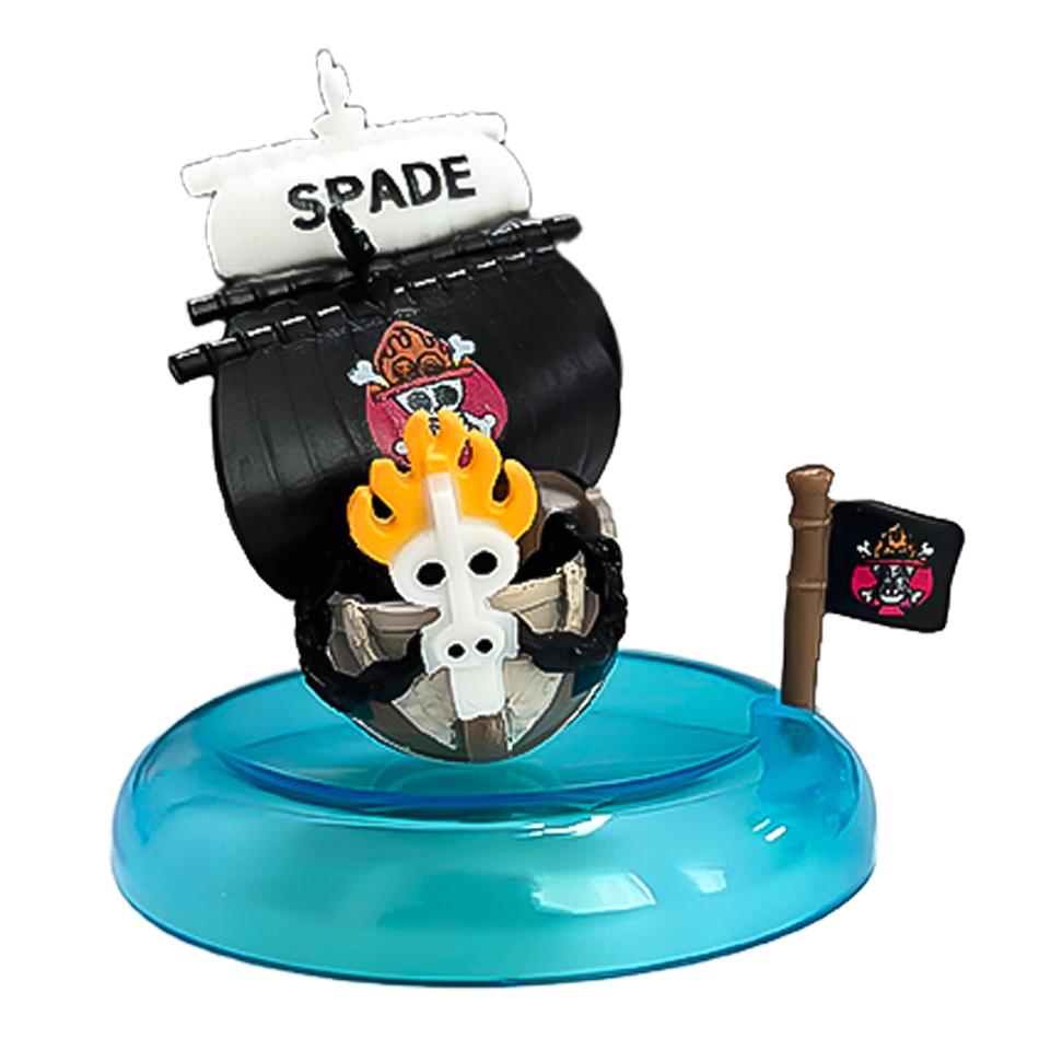 8 pièces One Piece anime Bateau Pirate Tendance Boîte Aveugle Boîte Mystère Ornements Kawaii Figurines Décoration d'Intérieur Bureau