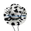 J0MC Pet Hat NewYear Party Photo Hat for Bichons Adjust Belt Dogs Cowboy Hat