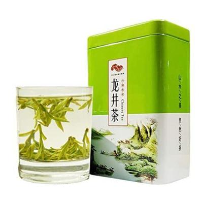 Chá West Lake Longjing Folhas de Chá Verde Dragon Well Colhido Antes do Qingming 125g
