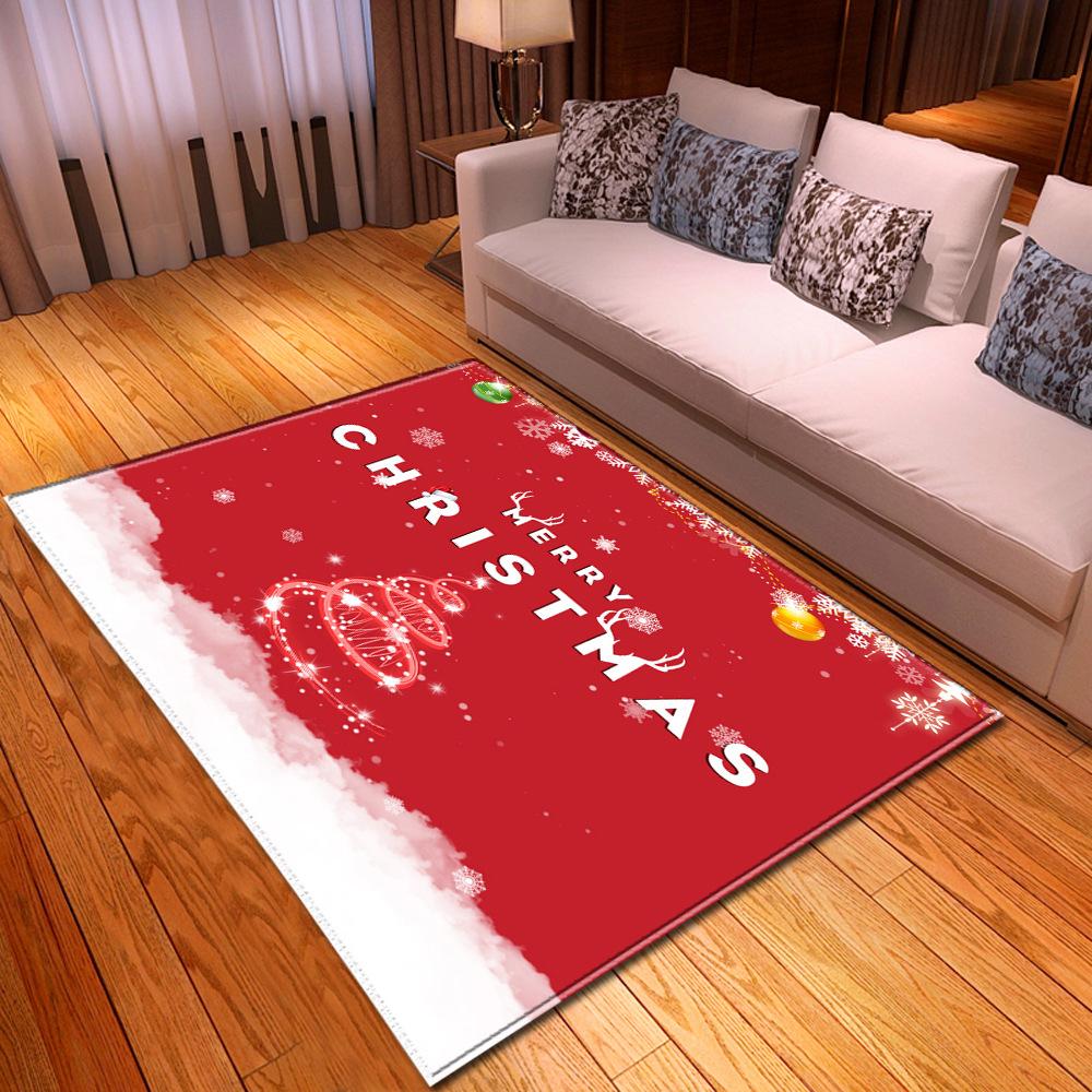 Christmas Living Room Floor Mat Bedroom Dining Room Carpet Carpet Doormat