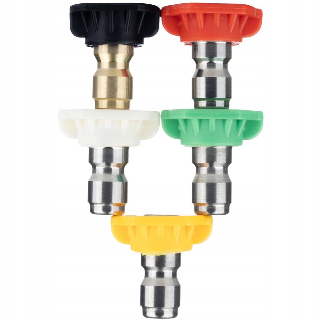 Rosfix Zestaw Do Myjki Ciśnieniowej Z Pistoletem M22 – 5 Dysz, Adapter Easy!Lock, Pianownica 1L | 275 Bar | Ergonomiczny Uchwyt