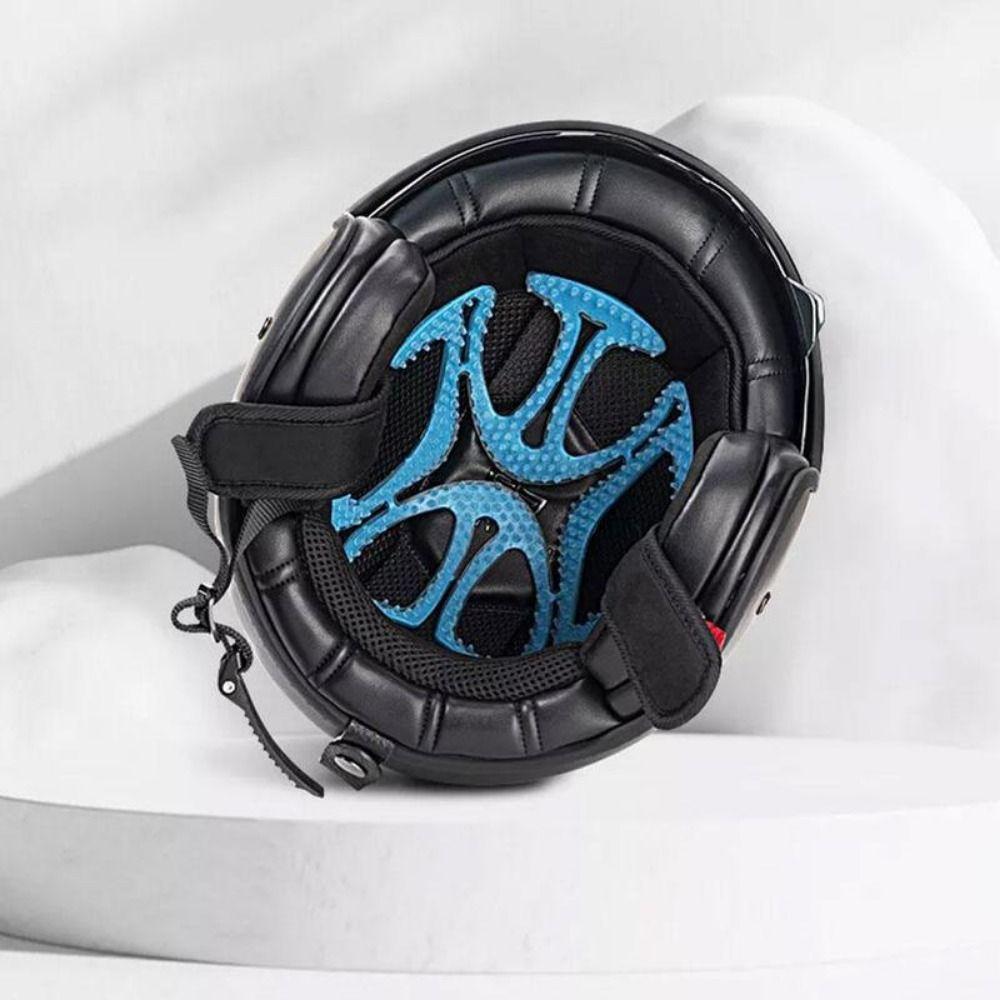 Flexible Bikes Head Cover Silicone Pad Inserts Mats Liner Cycling Head Cover  Helmet Accessories