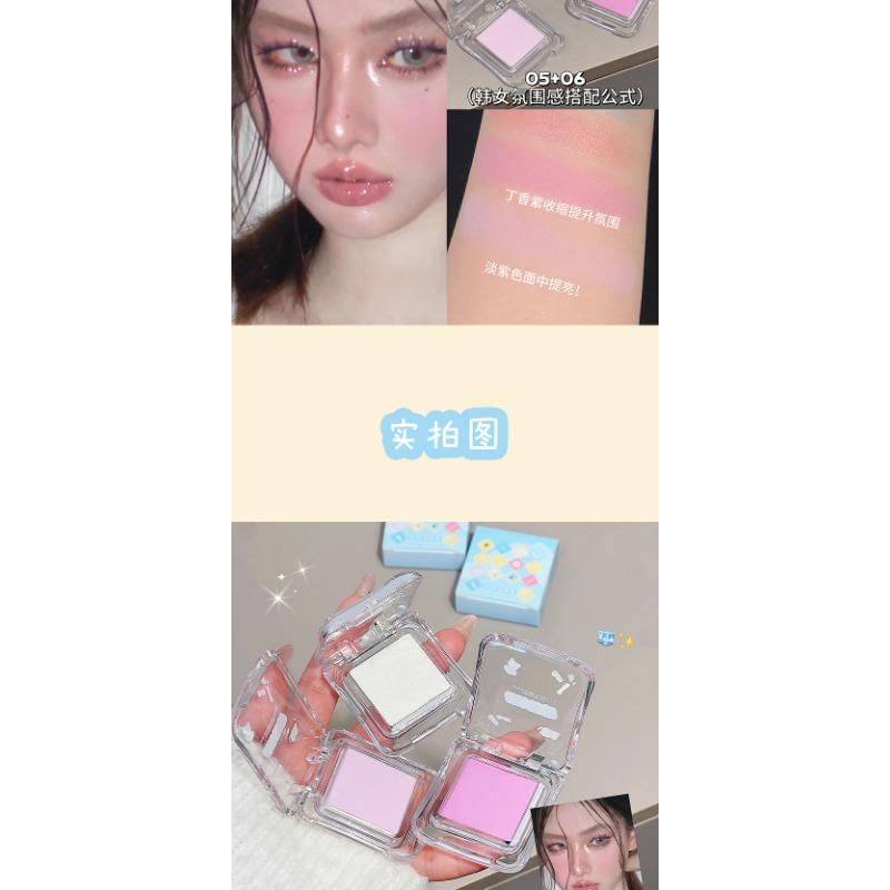 Smooth Silky Shimmery Single Color Eyeshadow Long Lasting Easy To Apply