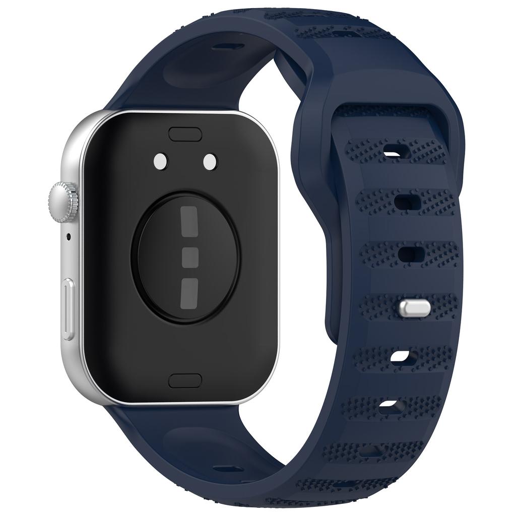 For Huawei Watch Fit 3 Silicone Watch Strap Dots Design Adjustable Wrist Band