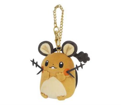 Pokemon Plüsch Schlüsselanhänger ALL STAR COLLECTION Dedenne Japan NEU