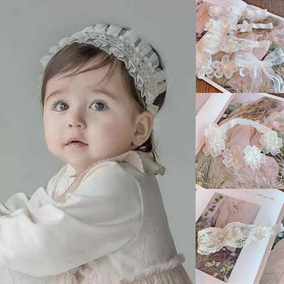 Newborn Baby Bow Knot Hair Band Accessories Soft Elastic Gift Soft Girls Flower Headband