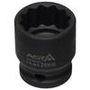 Impact socket 19mm 12-point 1/2' socket wrench CR-Mo, Asta