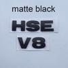 ABS 3D Letters Emblem V8 HSE Badge For  Discovery 3 4 Freelander 2 Car Styling Tail Trunk Sticker