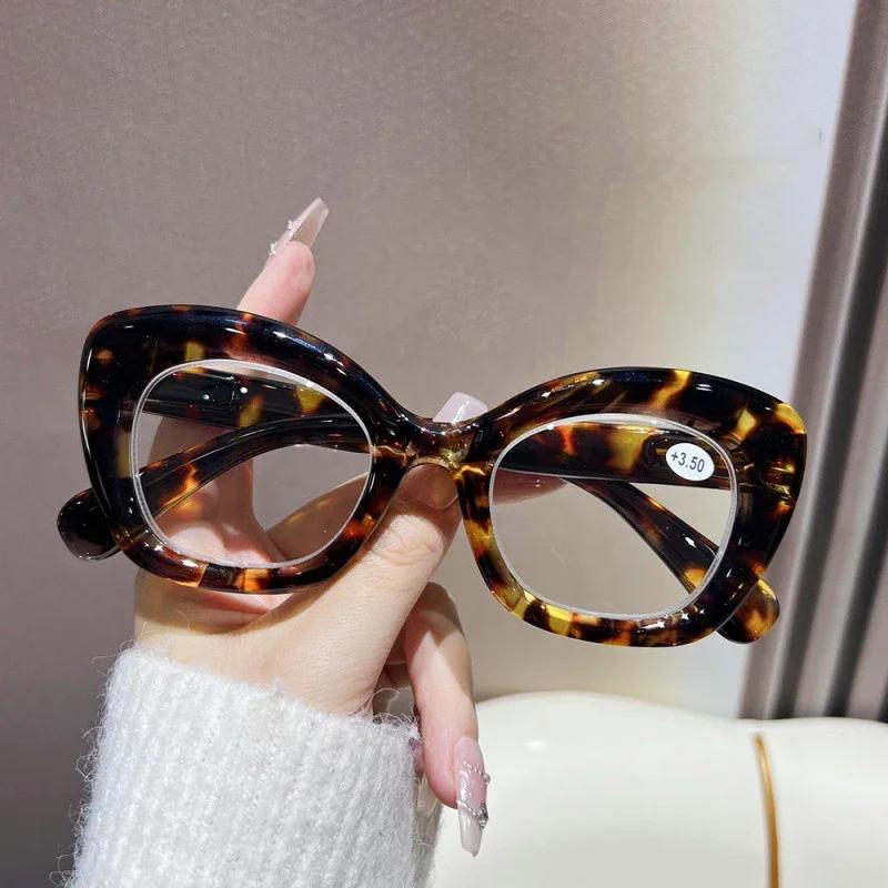 Personalized Glasses for women Blue Light Blocking Reading Glasses Luxury Trendy Leg Presbyopia Eyeglasses
