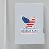 Set of 10 Adhesive Patriotic Bird Design Window Cling Sticker For Vehicle Home Decors Easy Installation PVC Decal