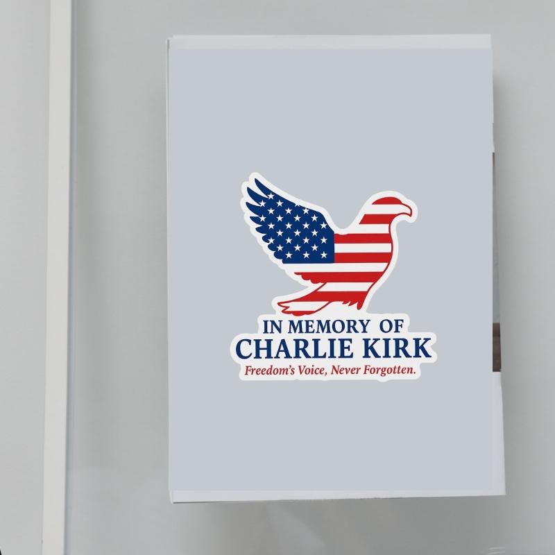 Set of 10 Adhesive Patriotic Bird Design Window Cling Sticker For Vehicle Home Decors Easy Installation PVC Decal