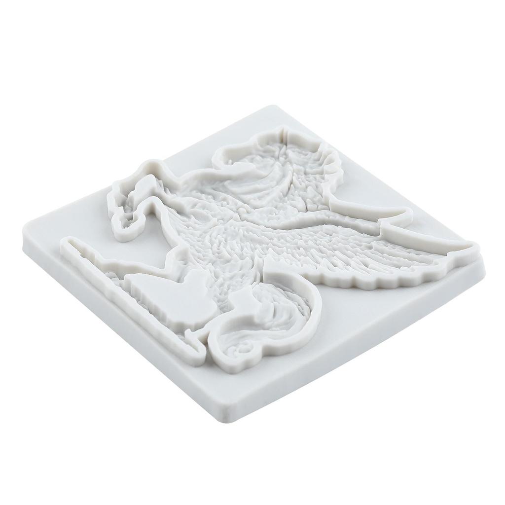 Horse Silicone Molds Flying Horse Fondant Mold Cake Decorating Tools Cupcake Topper Chocolate Candy Craft Gum Paste Polymer Clay