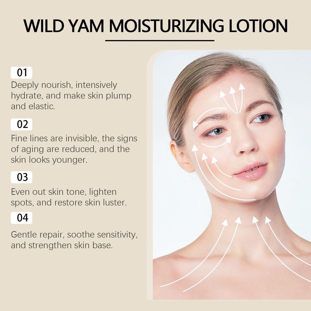 Wild Yam Facial Lotion, Organic Wild Yam Facial Lotion , Wild Yam Facial Lotion For Women For All Skin 100ml