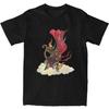 Black Myth Wukong Fanart Characters T-Shirt Summer Vintage T-Shirts Cotton Harajuku Tee Shirt For Men's Short Sleeve Clothing