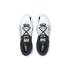 Fusion Nitro Comfortable Round Toe Abrasion Resistant Lightweight Mid Top Basketball Shoes Unisex White Black 376639-01